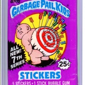 1987 Topps Garbage Pail Kids 7th Series Sealed Vintage Hobby Wax Pack